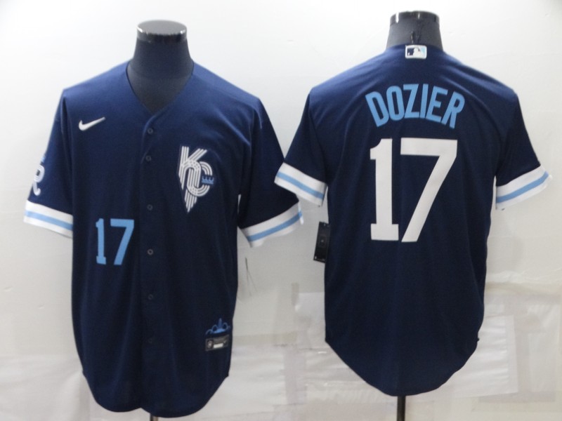 Royals 17 Hunter Dozier Navy Nike 2022 City Connect Cool Base Jerseys,We sell and wholesale Royals 17 Hunter Dozier Navy Nike 2022 City Connect Cool Base Jerseys on line form chian!